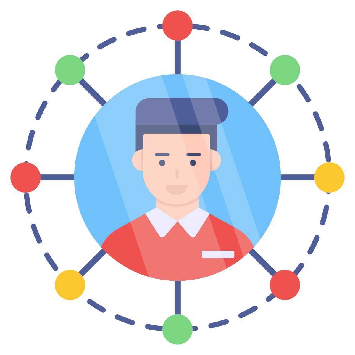 사용자 네트워크 icon