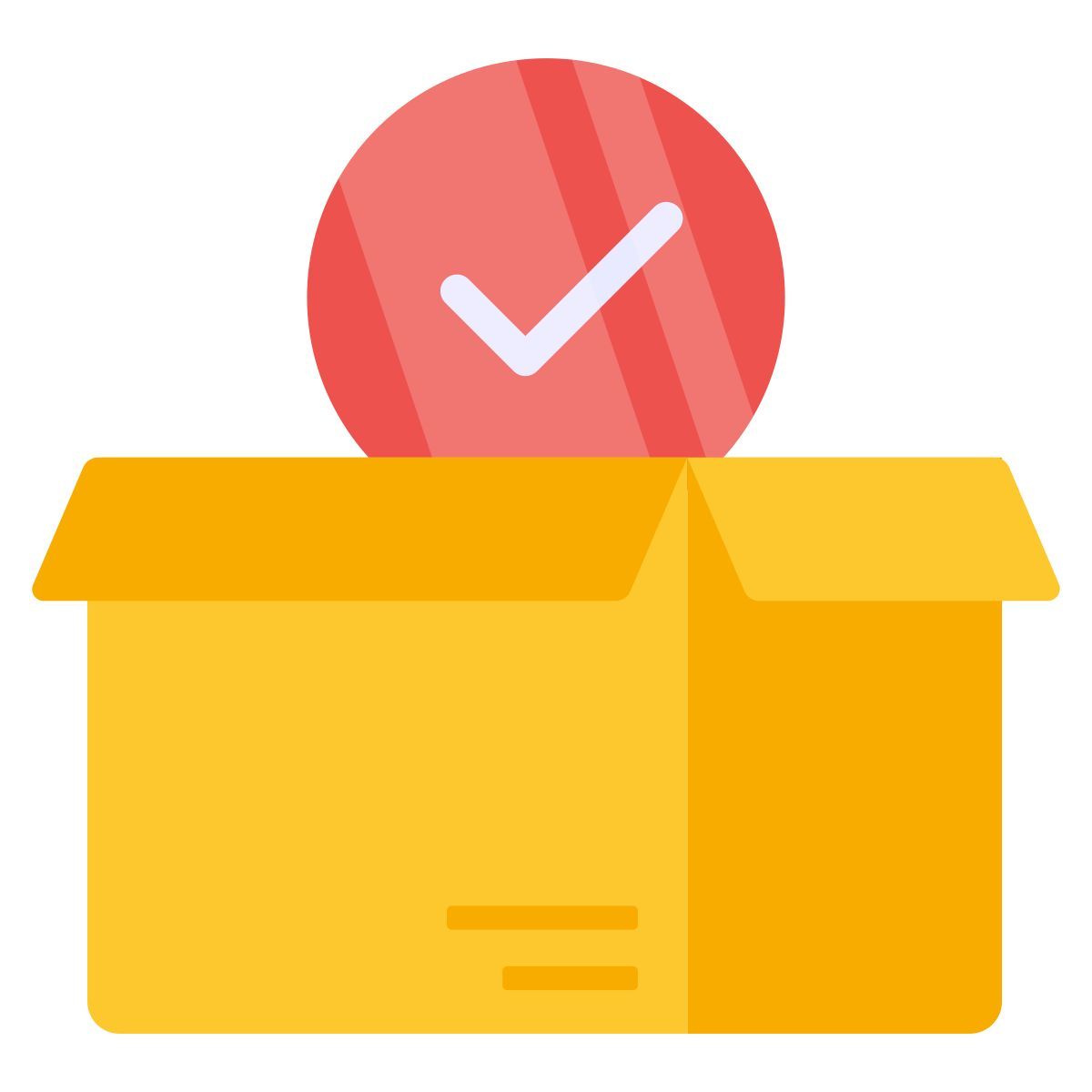 verified parcel icon