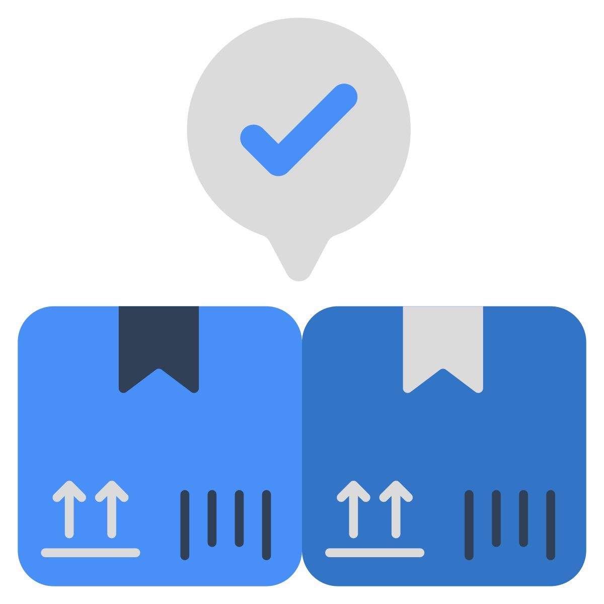 verifizierte pakete icon