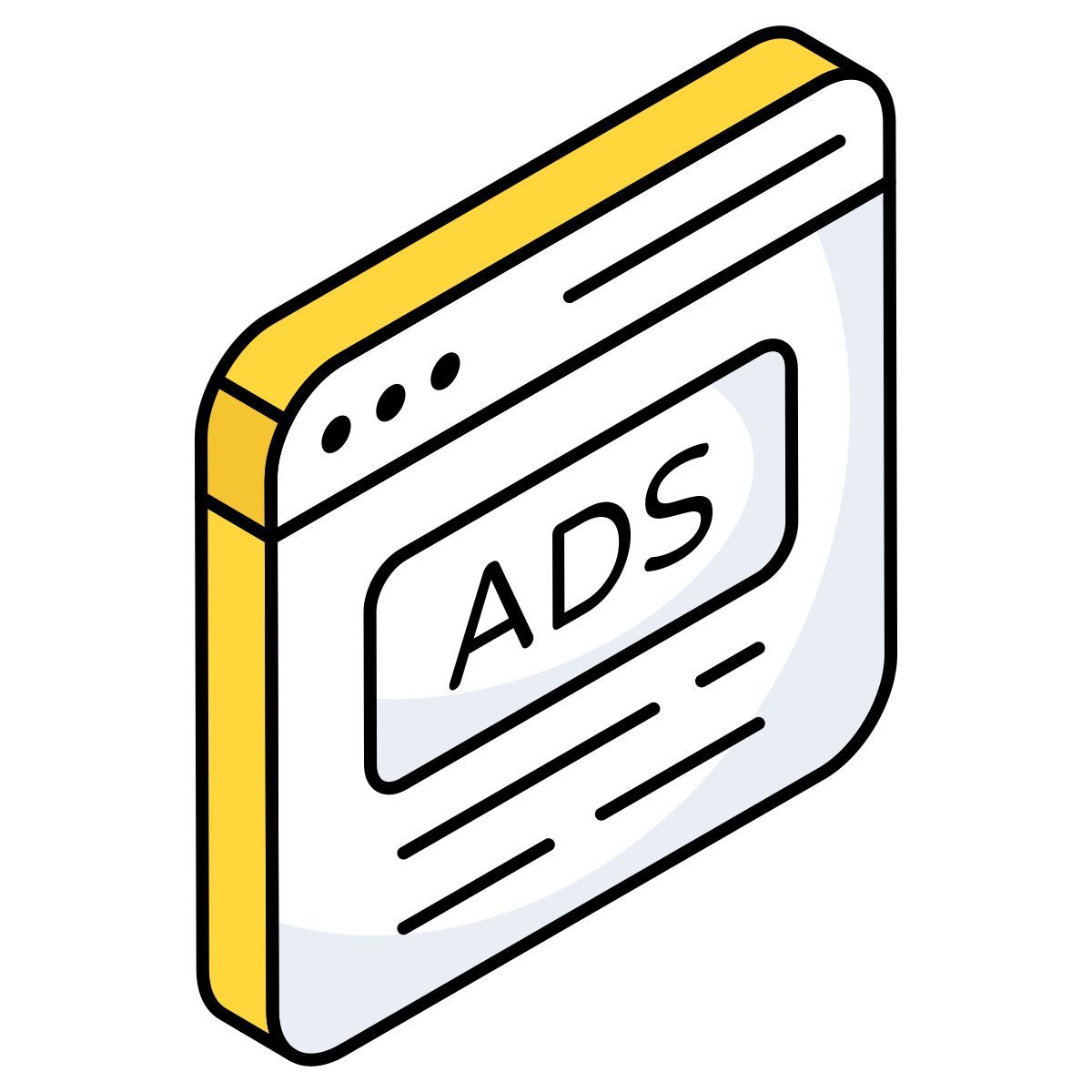 publicité web icon