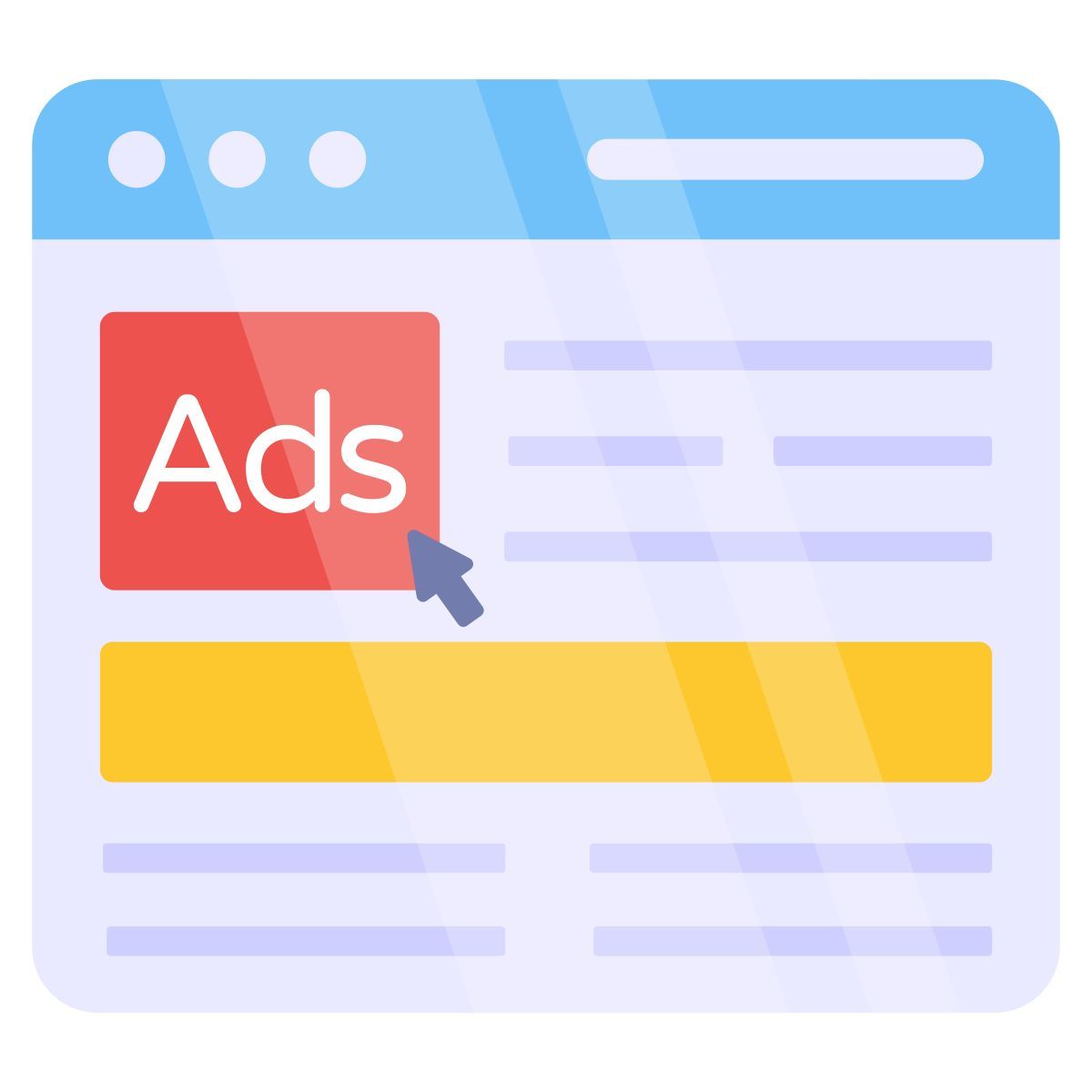 publicité web icon