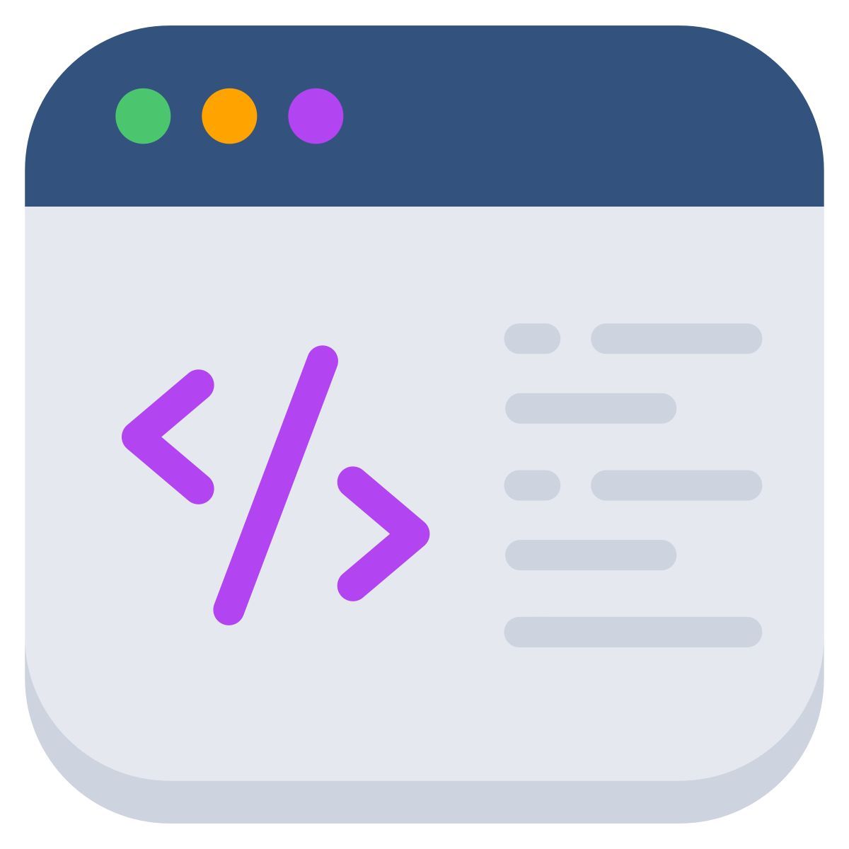 web coding icon