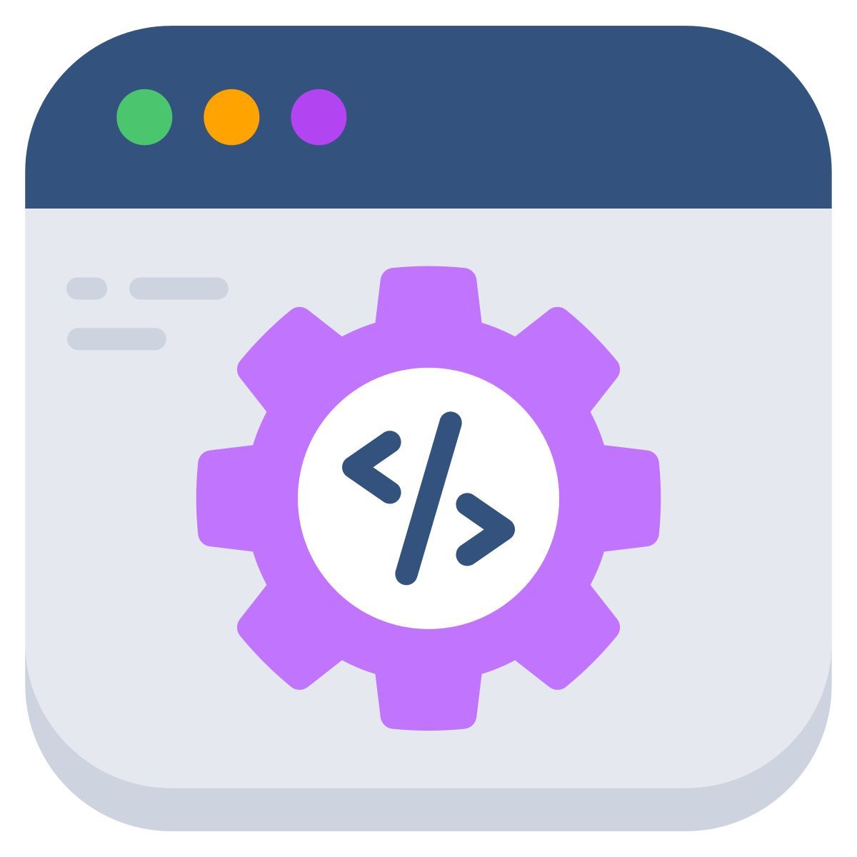 web coding icon