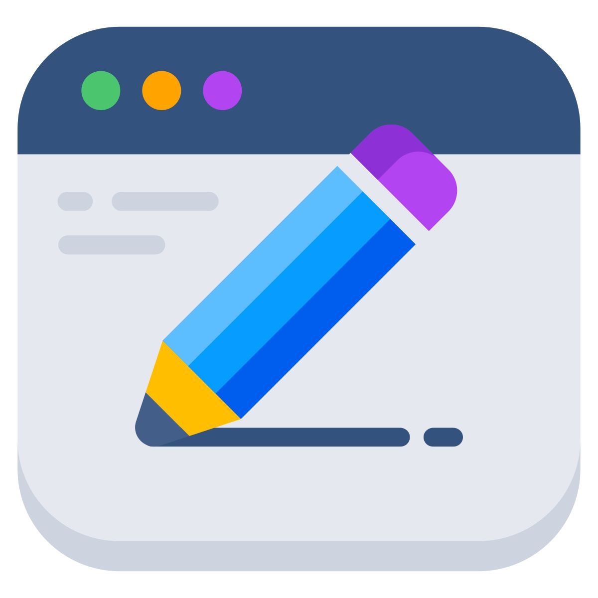 Modifier la page Web icon