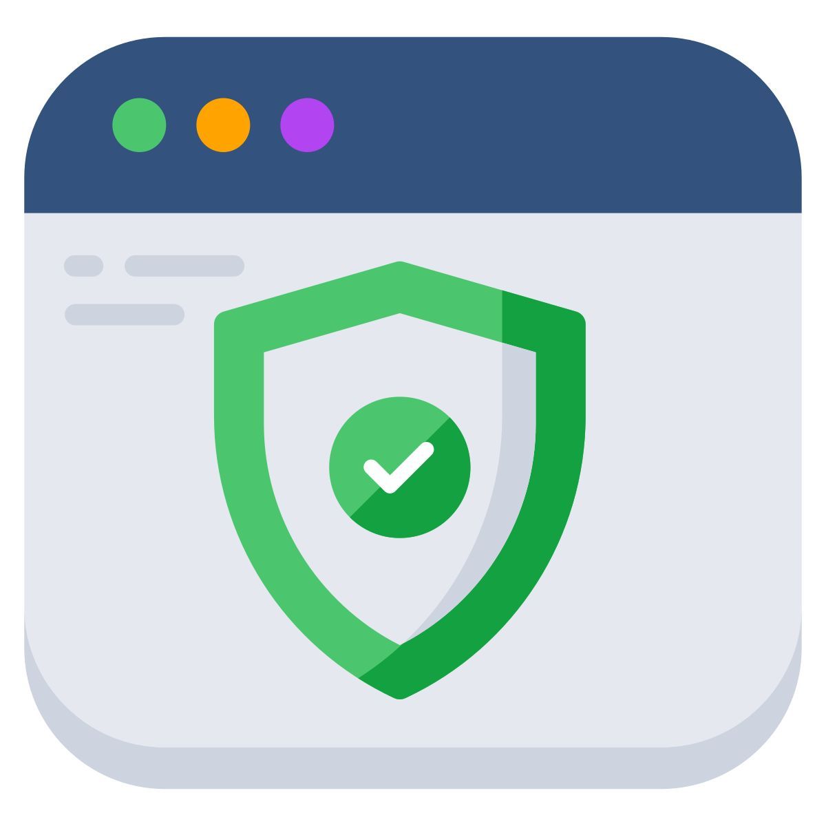 sicurezza web icon