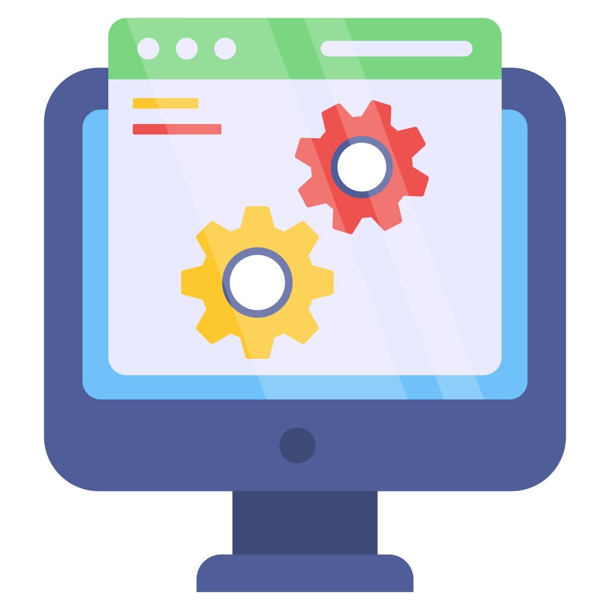 configuración web icon