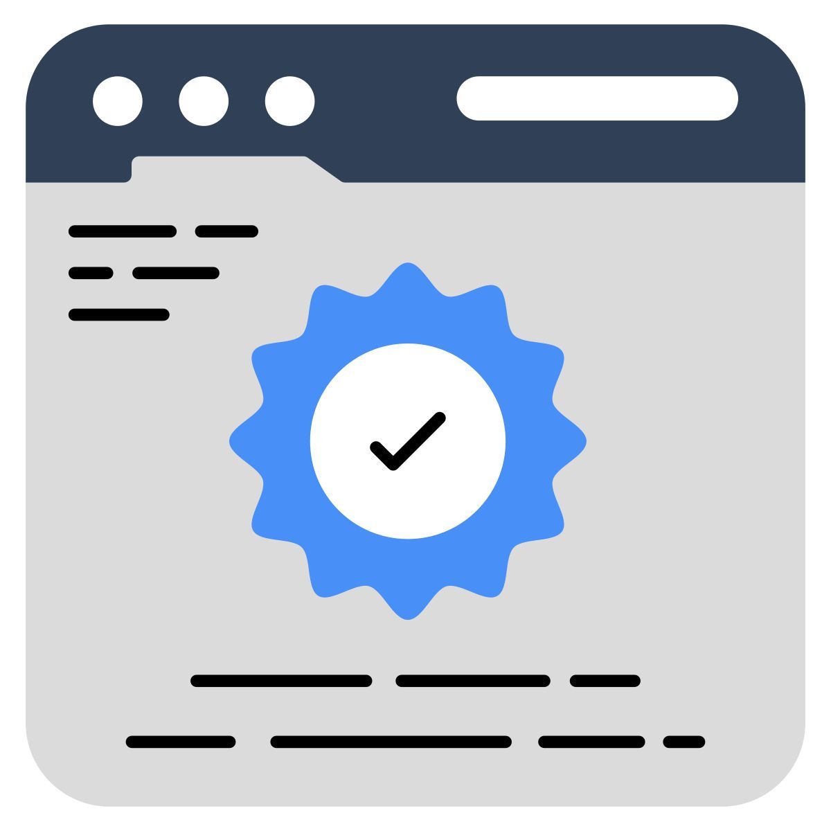 configuración web icon