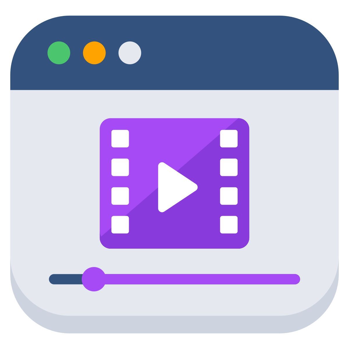 online video icon