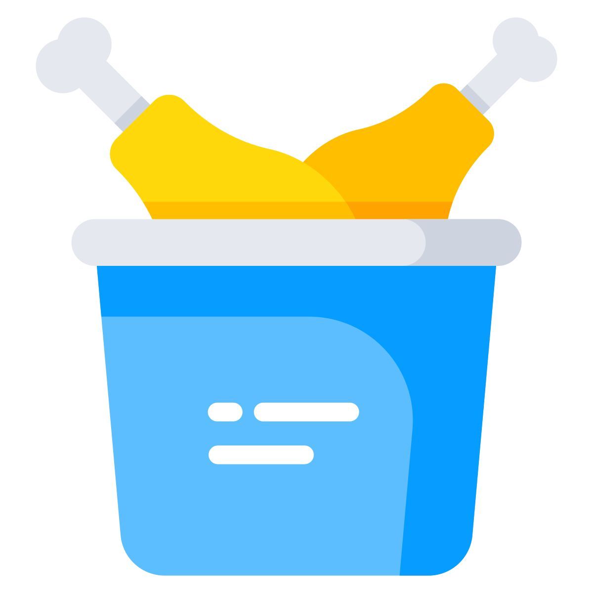 cubo de alas icon