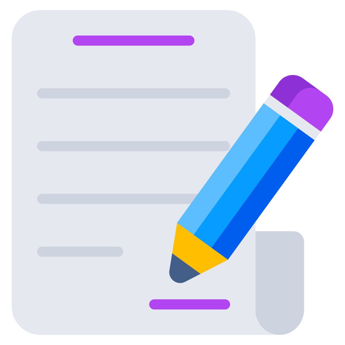 writing list icon