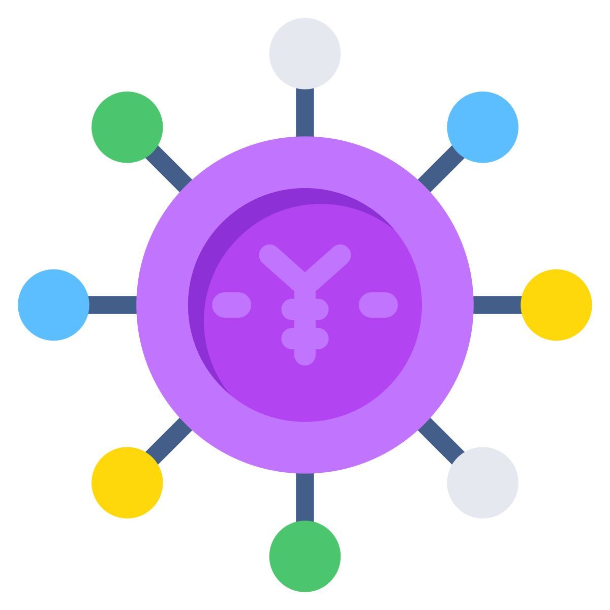 yuan netzwerk icon