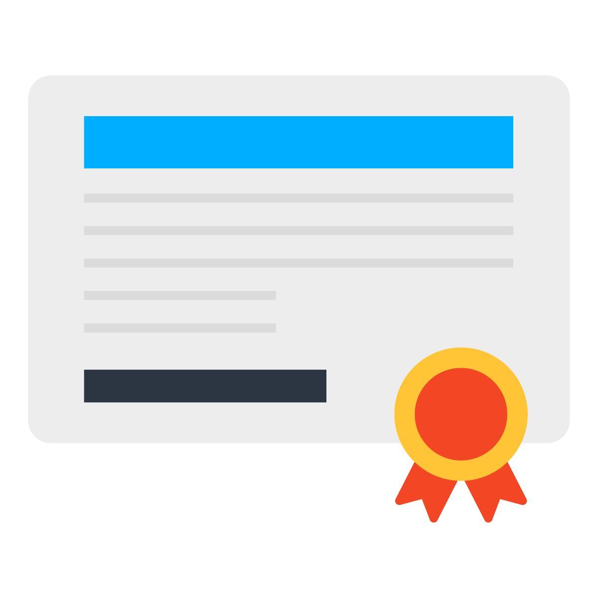 certificate icon
