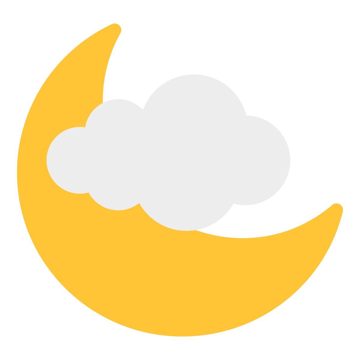 cloudy night icon