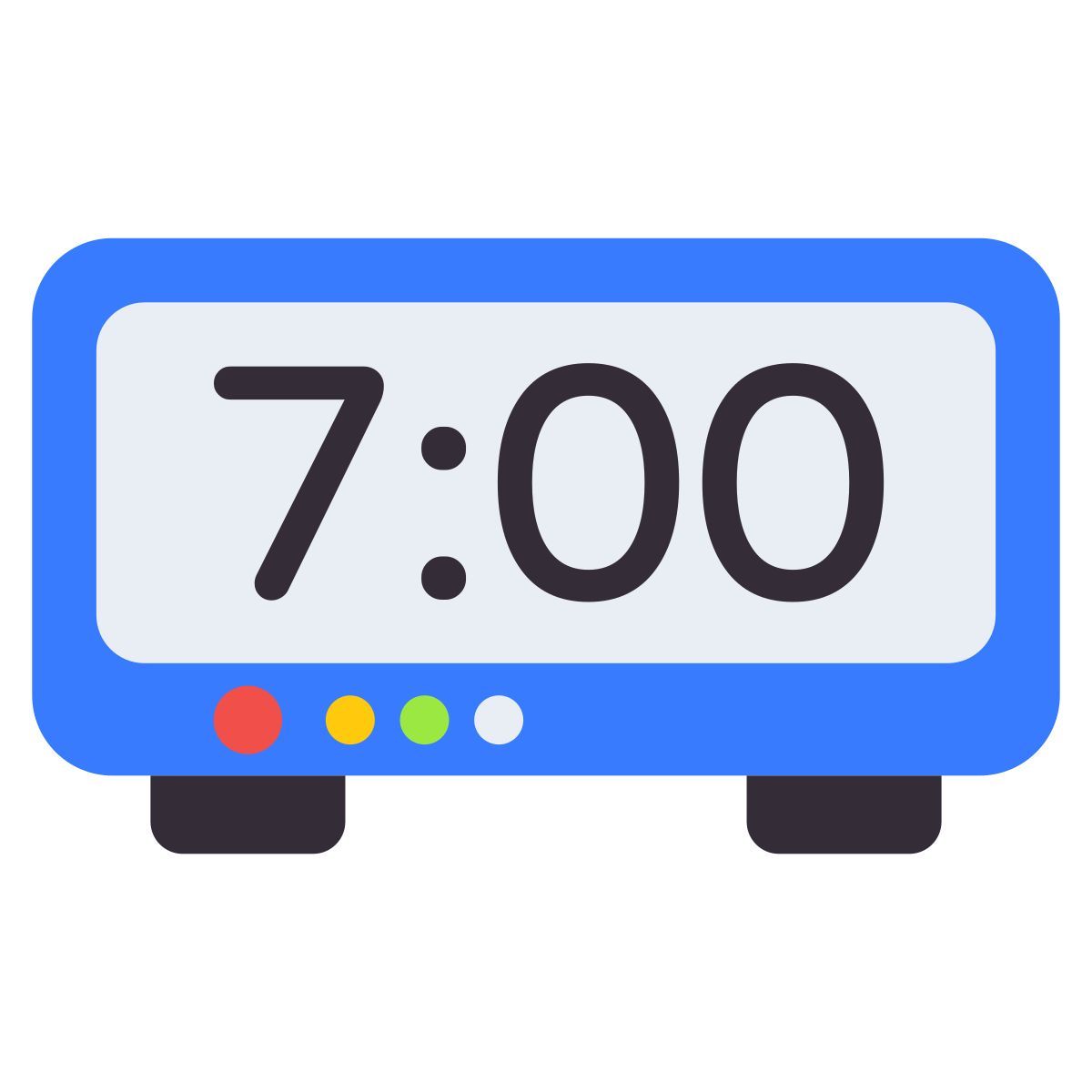 digital clock icon
