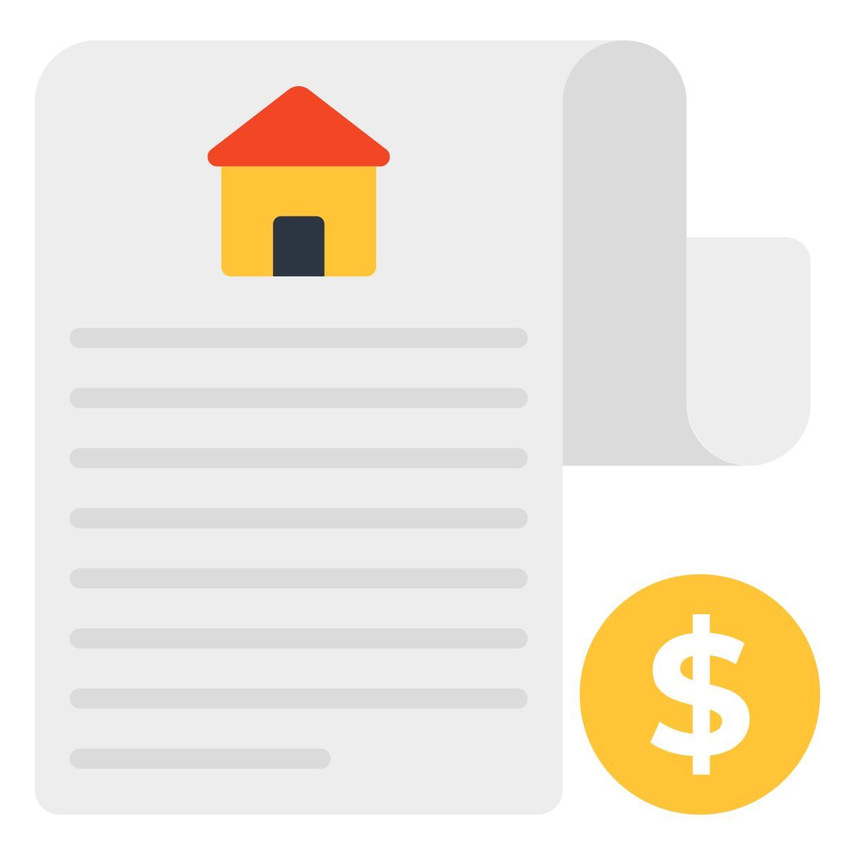 house certificate icon