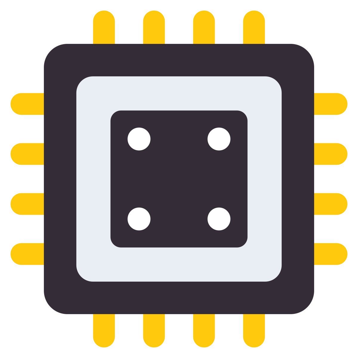智能手机的cpu icon