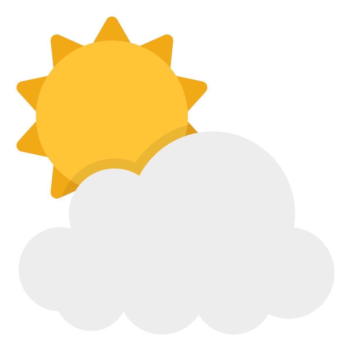 partly cloudy icon