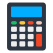 external calculator-education-vectorslab-flat-vectorslab icon