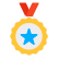 external medal-education-vectorslab-flat-vectorslab icon