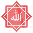 external Allah-Sticker-ramadan-and-eid-ul-fitr-vectorslab-flat-vectorslab icon