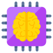 external Brain-Processor-science-and-technology-vectorslab-flat-vectorslab-2 icon