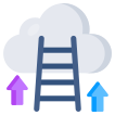 external Cloud-Career-start-up-vectorslab-flat-vectorslab icon