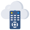 external Cloud-Remote-cloud-and-web-vectorslab-flat-vectorslab icon