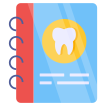 external Dentist-Book-dental-care-vectorslab-flat-vectorslab-2 icon