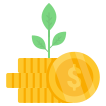 external Dollar-Plant-startups-vectorslab-flat-vectorslab-2 icon
