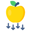 external Falling-Apple-science-and-technology-vectorslab-flat-vectorslab icon