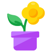 external Flowerpot-plants-and-flowers-vectorslab-flat-vectorslab-16 icon