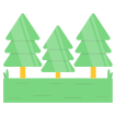 external Forest-nature-and-travel-vectorslab-flat-vectorslab icon
