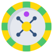external Fortune-Wheel-casino-vectorslab-flat-vectorslab-5 icon