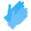 external Gloves-medical-and-health-care-vectorslab-flat-vectorslab icon