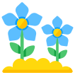 external Growing-Flowers-plants-and-flowers-vectorslab-flat-vectorslab icon