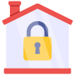 external Home-Security-medical-and-health-care-vectorslab-flat-vectorslab icon