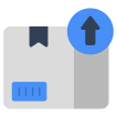 external Parcel-Upload-shipping-and-delivery-vectorslab-flat-vectorslab icon