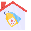 external Property-Price-Tag-real-estate-vectorslab-flat-vectorslab icon