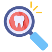 external Search-Tooth-dental-care-vectorslab-flat-vectorslab icon