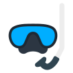 external Snorkeling-Mask-hobbies-and-leisure-vectorslab-flat-vectorslab icon