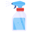 external Spray-Bottle-medical-and-health-care-vectorslab-flat-vectorslab icon
