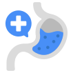 external Stomach-health-care-and-medical-vectorslab-flat-vectorslab icon