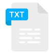 external Txt-File-file-formats-and-file-folder-vectorslab-flat-vectorslab icon