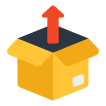 external Unpacking-delivery-and-logistic-vectorslab-flat-vectorslab icon