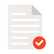 external Verified-Checklist-delivery-and-logistic-vectorslab-flat-vectorslab icon