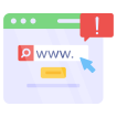 external Web-Browser-internet-security-and-communication-vectorslab-flat-vectorslab-3 icon