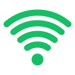 external WiFi-Signals-communication-technology-big-data-vectorslab-flat-vectorslab icon