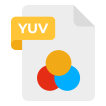 external Yuv-File-file-formats-and-file-folder-vectorslab-flat-vectorslab icon