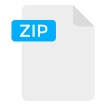 external Zip-File-file-formats-and-file-folder-vectorslab-flat-vectorslab icon