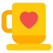 external coffee-cup-valentines-day-vectorslab-flat-vectorslab icon
